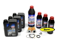 Service package oil change, BMW R100GS R100GS PD, with oil cooler