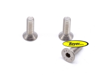 Set (3) Hexagon Stainless Screws Brakemastercylinder, BMW R45-65 up to 09/80