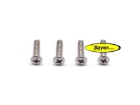 Stainless steel cross-head screws (set) for HBZ and clutch handle housing covers, BMW R4V 1150 und K1200 models