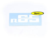 Emblem for battery cover R65-white