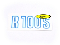 Sticker pour cache batterie R100S bleu