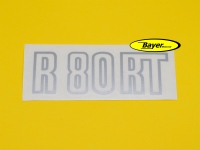 Sticker voor batterijklepje R80RT zilver