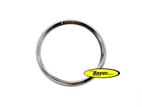 Flanged ring, chrome-plated, for instrument cluster, BMW /5 models