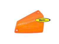 Orange glass for turnsignal, left, all BMW R2V  RS,RT  Boxer models and BMW K1