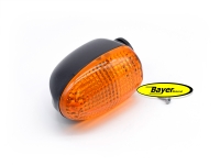 Blinker orange vorne rechts bzw. hinten links, Gehäuse Schwarz,  BMW R4V und K1200RS