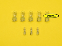 Ampoules (jeu) pour l&#39;éclairage du combiné d&#39;instruments, modèles BMW / 6 R90S / 7 et Monolever