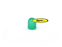 Lamp cap, green, for light bulb with glass socket base wide, BMW R2V, K-models and universal