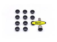 Plastic cover cap black set, for 6er hexagon socket head screws, BMW R2V  R4V, K und F Modelle and universal
