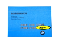 Bordbuch / Bedienungsanleitung, BMW R80RT, R100, R100CS, R100RS, R100RT ab 09/1980 bis 09/1984