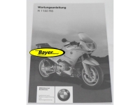 Logbook / service and technology (in German) R1150RS 12 / 02-11 / 04