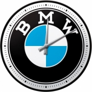 BMW wandklok - logo