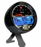 Speedometer med varvräknare Acewell ACE 4000 svart