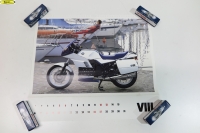 Alkuperäinen BMW Poster-K100RS n. 41x28cm-1989