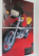 Alkuperäinen BMW-juliste R1100GS punainen, n .99x58cm