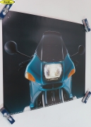 Affiche originale BMW R1100RS, environ 50x58 cm