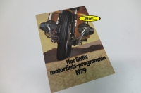 Original BMW brochure BMW motorcykelprogram 1979 - R45 R65 R80/7 R100T R100S R100RT R100RS - Sprog: hollandsk