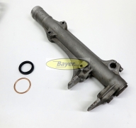 Tubo deslizante original BMW 17mm izquierdo (para frenos de disco), usado, modelos BMW /6 y /7 hasta 09/80