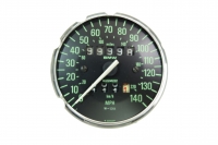 Original BMW speedometer, W773, W1.244, grønne cifre, med miles og KM display, eftersyn, BMW R2V boxer modeller