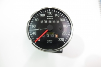 Originele BMW snelheidsmeter, W773, witte cijfers, gereviseerd, BMW R2V boxermodellen