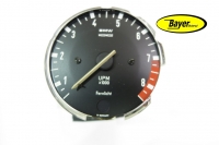 Original BMW Revolution counter, white numerals, with remote light control, electrically, overhauled, BMW R2V Boxer models