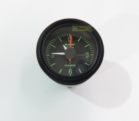 Original BMW clock, green digits, with seconds display,, overhauled, BMW R2V Boxer models