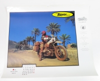 Originální BMW Poster-R100GS-PD-ca. 46x38cm