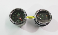 Original BMW additional instruments, set, green digits, overhauled, BMW R2V Boxer