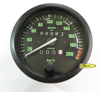 Original BMW Tachometer, W737, überholt, BMW R100GS bis 90