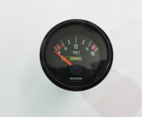 Original BMW voltmeter, hvide numre, eftersynet, BMW R2V-boxermodeller