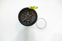 Original BMW clock with second hand, white digits, overhauled, BMW R2V Boxer models