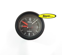 Reloj de fichar original BMW con segundero, números blancos, reacondicionado, modelos BMW R2V Boxer