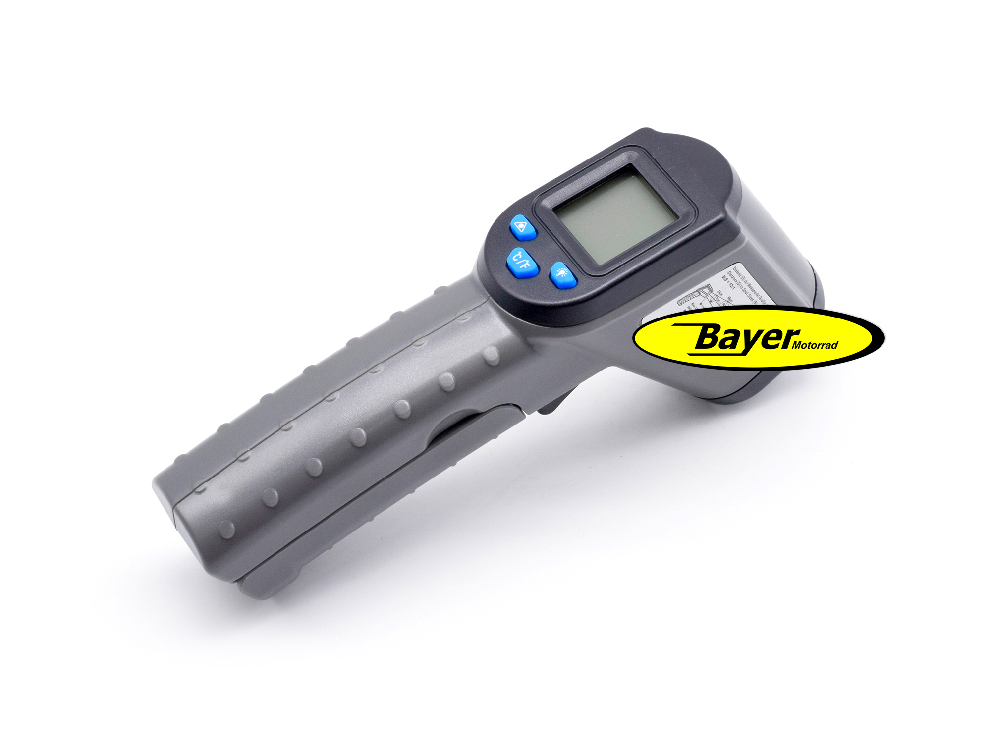 Motorrad-Digital Thermometer und 18-mm-/22-mm-Adapter, Motorrad