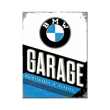 Aimant 6x8cm BMW - garage