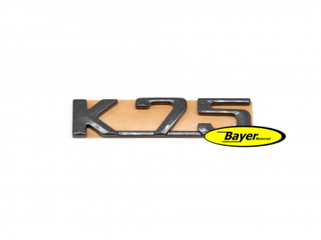 Embleem K75 zwart, voor alle BMW K75 modellen