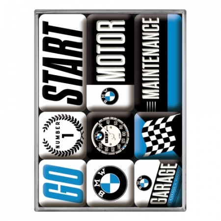 Magnet-Set 9teilig - BMW Motor