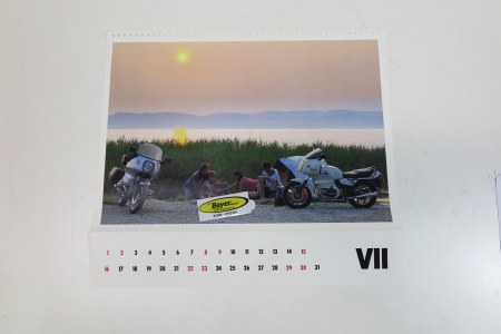 Alkuperäinen BMW Poster-R100RS-R100RT n. 41 x 28 cm-1989