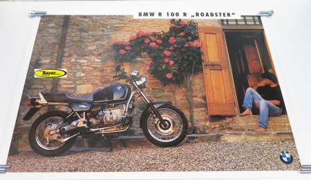 Poster originale BMW-R100R-ca. 83x59cm