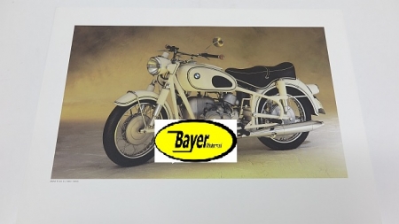 Original BMW specialtryck, R69S