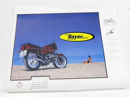 Poster originale BMW-R80-R65-Monolever ca. 46x38cm