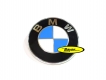 BMW plaque 58mm wiht chrome rim