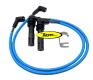 Ignition cable (set) BLUE with puller for spark plug, BMW R4V