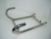 Manifoldset 38mm with two crossover pipes, Stainless steel without Oilcooler