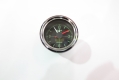 Original BMW clock, green digits, with seconds display, with chrome ring, overhauled, BMW R2V Boxer models